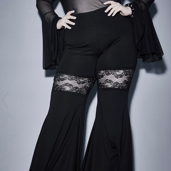 gothic bell bottoms